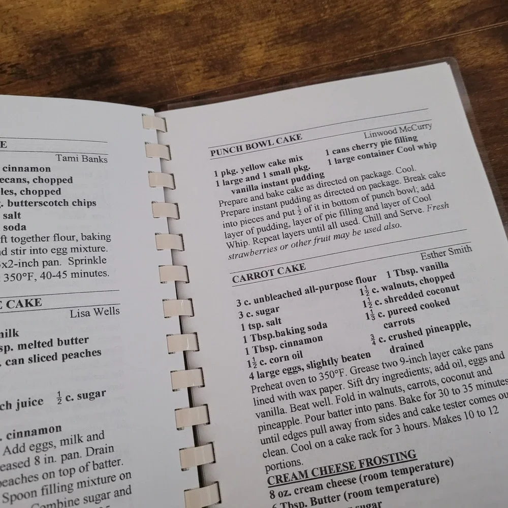From God's Bounty‎ Cookbook New Milford Baptist Church Spiral Bound Recipes 2004